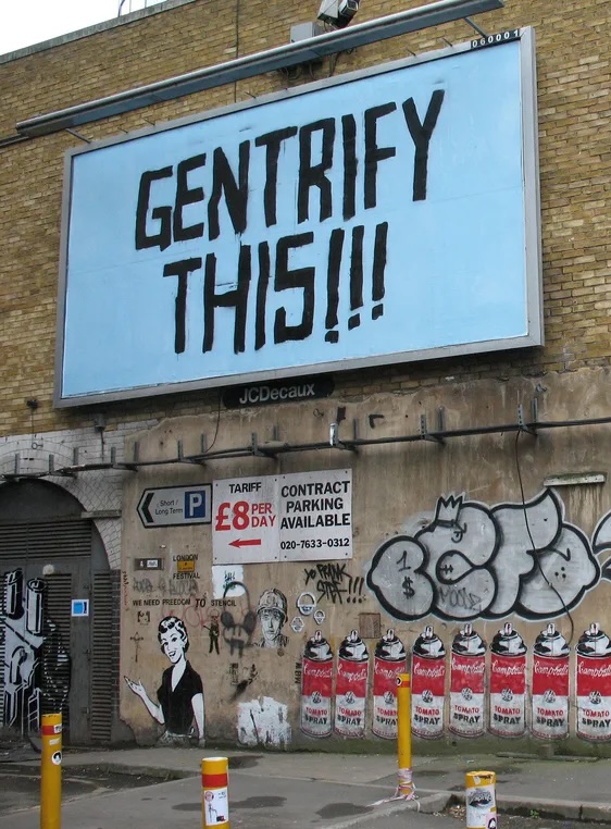 Image depicting gentrification