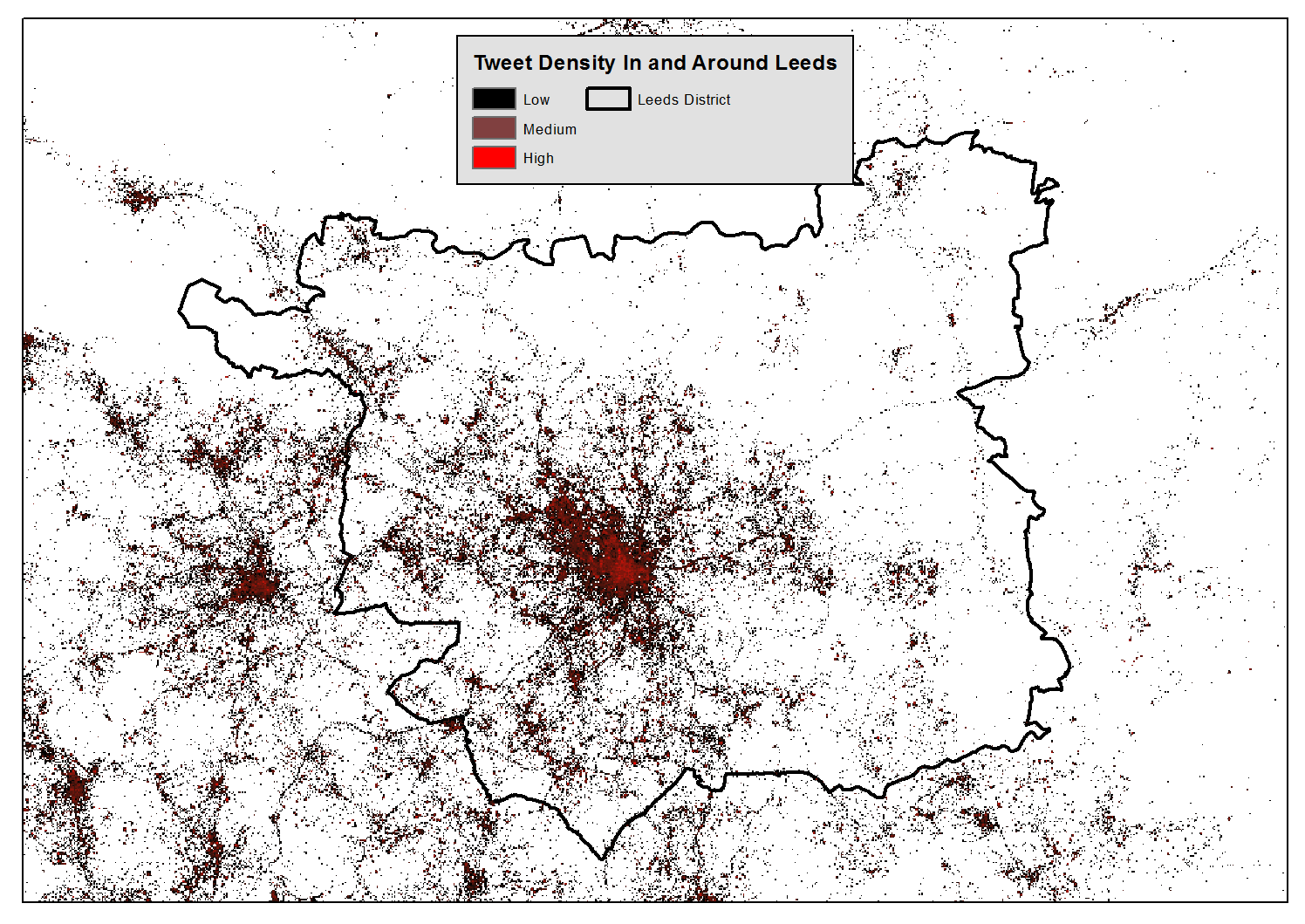 Tweet density